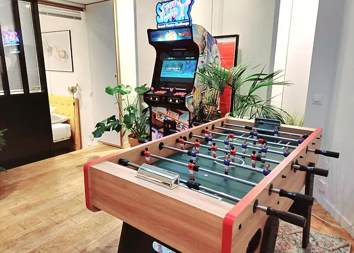 Loft Familial Au Coeur De Paris Avec Clim, Arcade Et Baby-Foot Proche Republique Et Canal St Martin